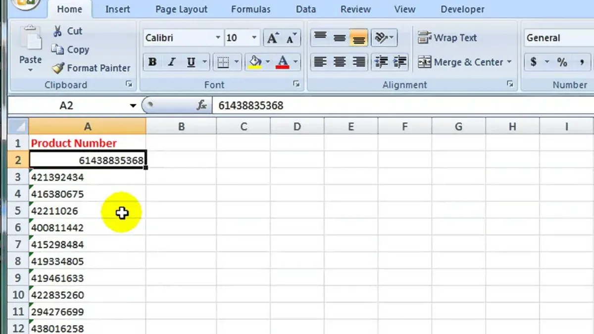 Screen displaying how to convert Numbers to Excel format in Numbers on a laptop