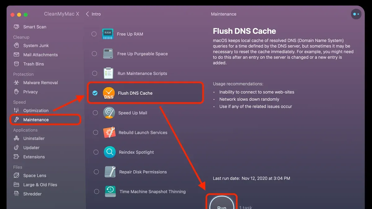 Mac Terminal window displaying how to flush DNS cache in Mac Terminal command