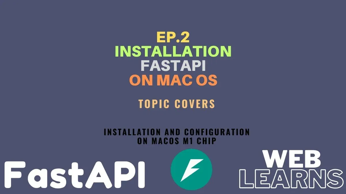 Developer installing FastAPI on Mac with terminal open showing installation commands