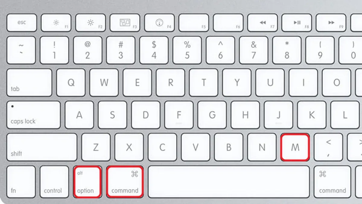 Mac keyboard shortcut to maximize a window demonstrated on a Mac laptop screen