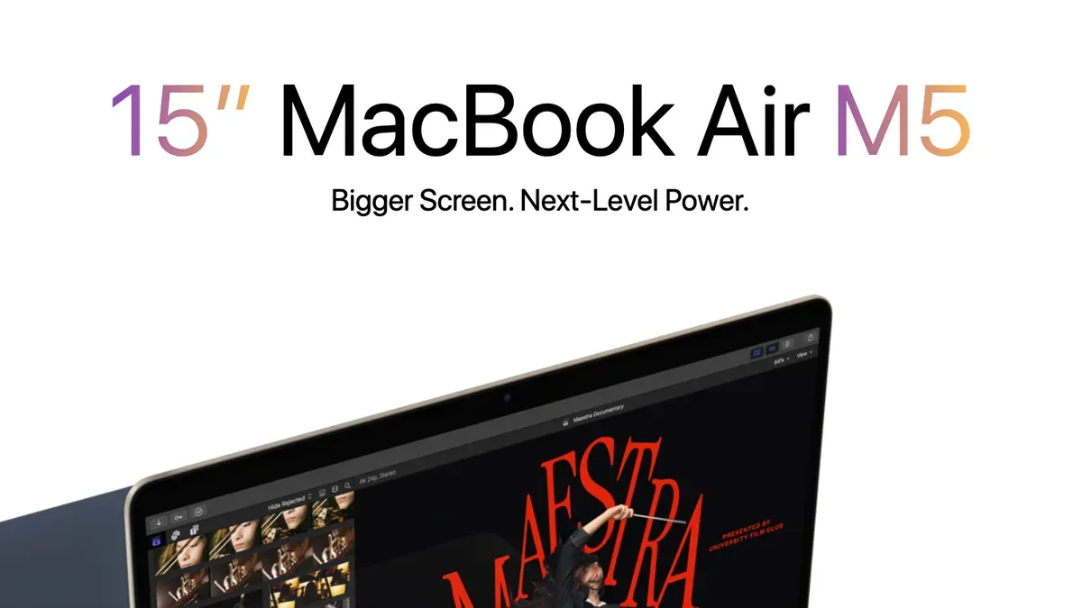 MacBook Air 15 inch M5 Bluetooth version showing Bluetooth connection setup on screen