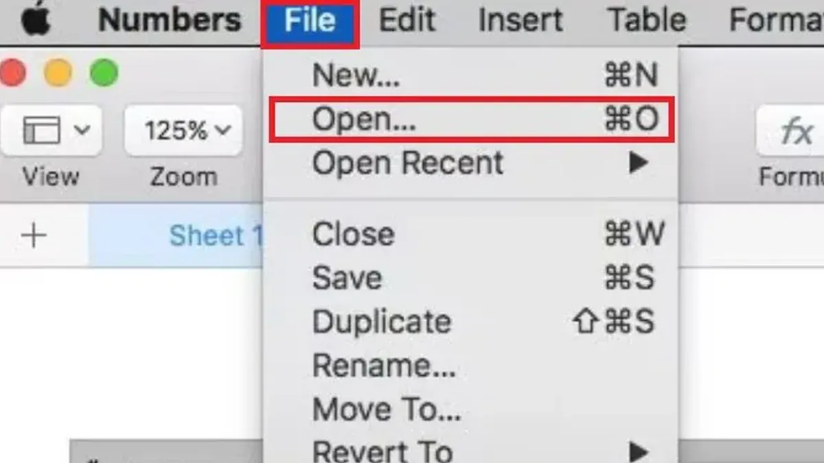How to open.csv file on Mac displayed on a laptop screen