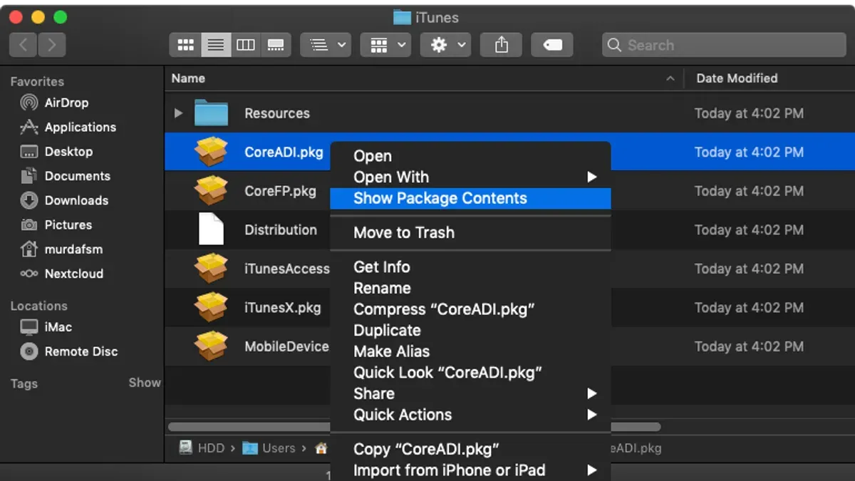 How to open.pkg file on Mac shown on MacBook screen with installer app