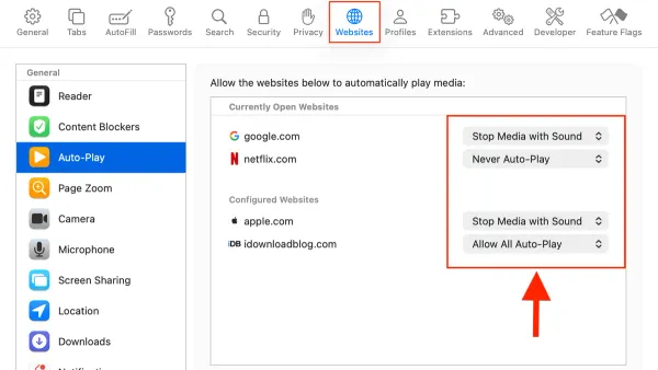 How to disable autoplay videos in Safari on Mac and iPhone