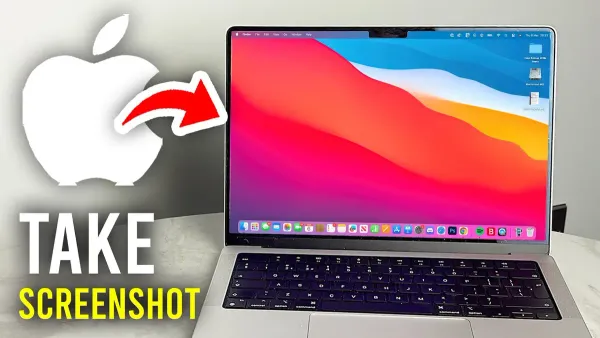 How to take a screenshot on MacBook Pro M1 Pro using keyboard shortcuts on macOS