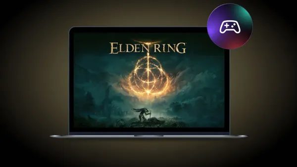 iMac M4 displaying Elden Ring gameplay exploring if iMac M4 can run Elden Ring