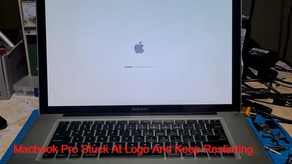 MacBook Pro M1 Pro stuck on Apple logo during startup troubleshooting