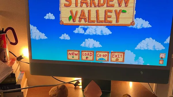 iMac M4 running Stardew Valley game smoothly on screen