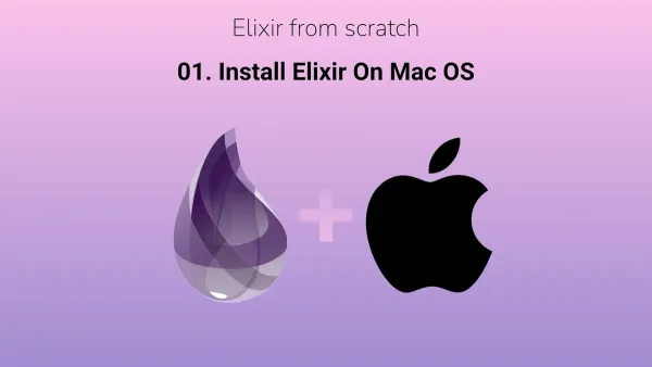 Developer installing Elixir on Mac using Terminal on a MacBook