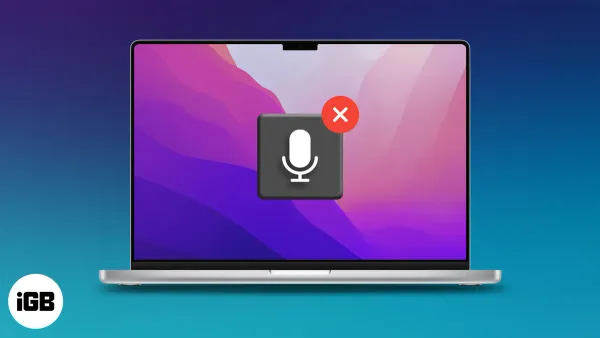 Person fixing MacBook Pro M1 Pro microphone not working issue during a video call