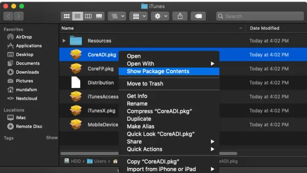How to open.pkg file on Mac shown on MacBook screen with installer app