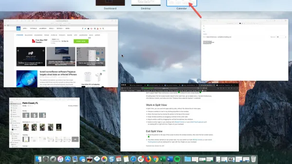 MacBook screen showing how to use Split View on Mac with two app windows side-by-side